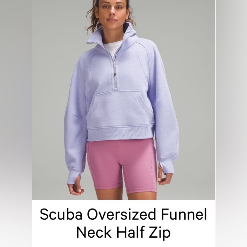 Lululemon Lilac Zip-Up Hoodie